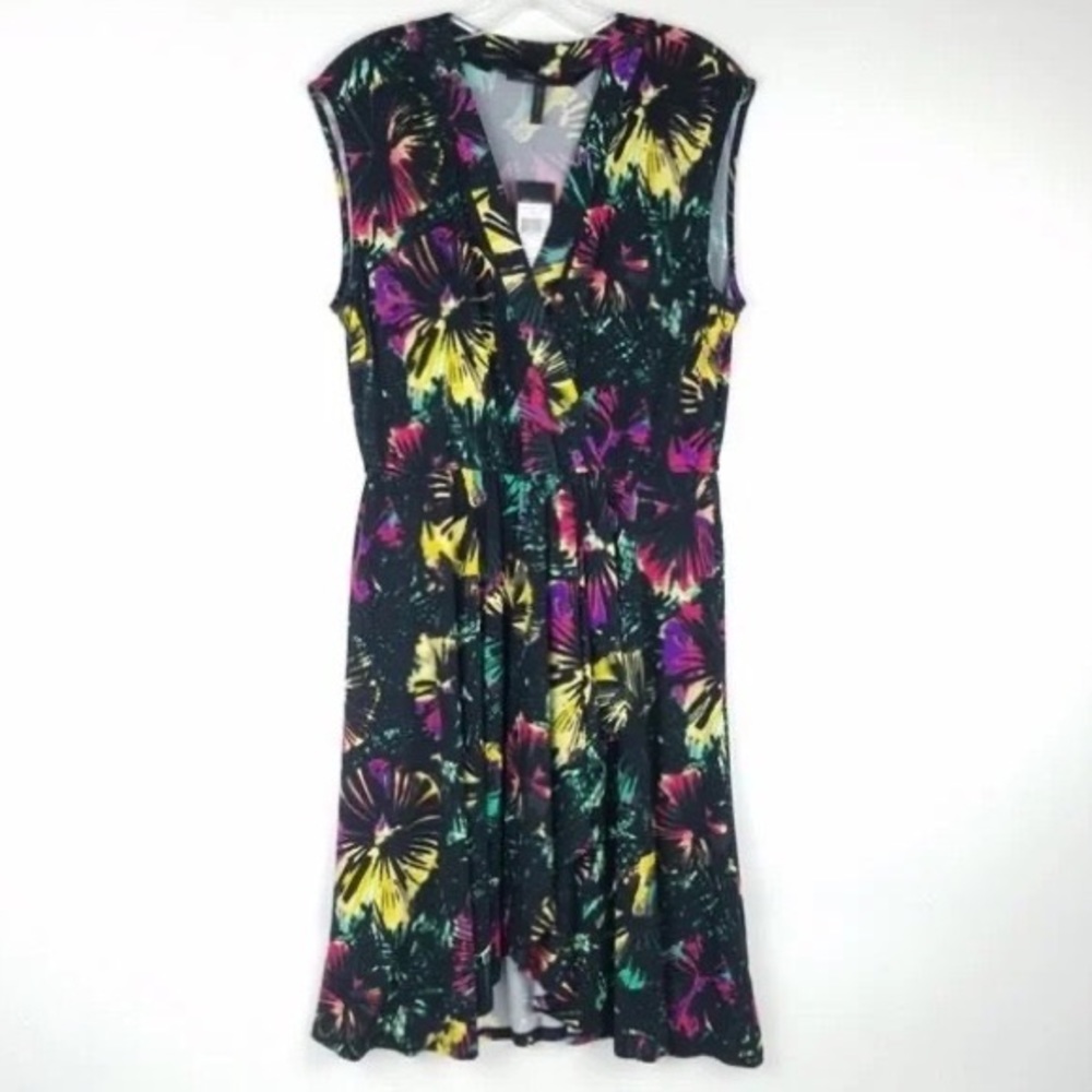 BCBG Max Azria Faux Wrap Dress